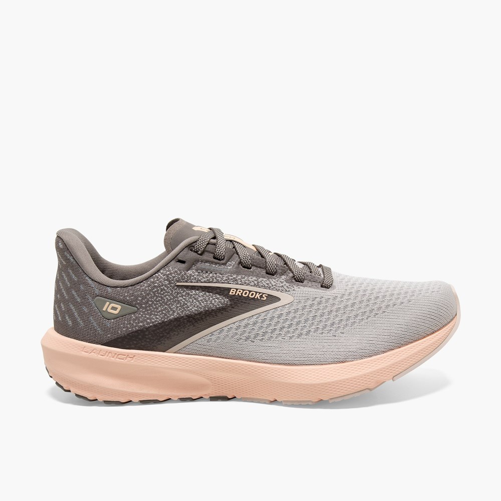 Chaussures Running Route Brooks Launch 10 Noir Femme | HRU-4135599